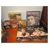 Up 2nd Bedroom Right:  Elvis Puzzles, Games