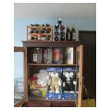 Up 2nd Bedroom Right:  Teddy Bears, Elvis Wine Bottles