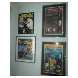 Up 2nd Bedroom Right:  Pictures Elvis Wine Pictures