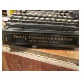 Down 1st Bedroom Right: Vintage Royal Typewriter #1 1910