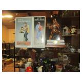 Living Room: Elvis Presley Liquor Bottles