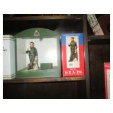 Living Room: Army Barracks (No Bunk Bed), Trunk Elvis Army Liquer Bottle