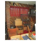 Downstairs Center Room: Chair, Table, Other Stuff