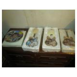 Upstairs 2nd Bedroom Right: Elvis collectors Plates (Approx 120)