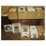 Upstairs 2nd Bedroom Right: Elvis collectors Plates (Approx 120)