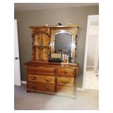 3rd Bedroom Center:  Dresser w/Mirror