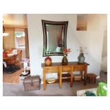 Living Room: Large Mirror Living Room: Large Mirror