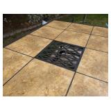 Back Yard: Great Tile Patio Table w/6 Chairs, 2 are Swivel Chairs Back Yard: Great Tile Patio Table w/6 Chairs, 2 are Swivel Chairs