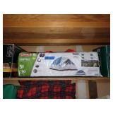 Garage:  Colman Arch Dome Tent