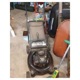 Garage:  Lawn Mower