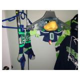 1st Bedroom Right: Seahawks "Blitz" Puppet, #12 Socks 1st Bedroom Right: Seahawks "Blitz" Puppet, #12 Socks