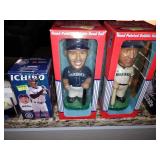 Dining Room:  Ichiro Nesting Dolls,  Bobble Heads-Ichiro Suzuki & Edgar Martinez, and "The Force.