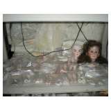 Doll hands & arms    2 Heads