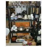 Kitchen glasses dishes etc