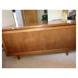 Office Room Right:  Beautiful Indiana Desk Company Vintage Desk.  All wood--well made.  