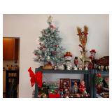 Family Room Left:  Christmas Things