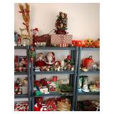 Family Room Left:  Christmas Things