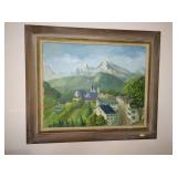 Family Room Left:  German Painting