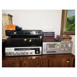 Family Room Left: Toshiba VCR, CD