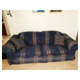 Living Room: Blue Couch