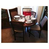 Dining Room: Table w/Extra leaf and 4 Chairs