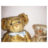 Living Room:  Blue Eye Bear, Bear w/Glasses----Vintage 