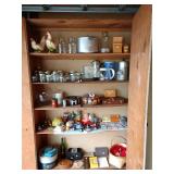 Garage Right: Chicken & Rooster, Jars, Coffee Pots, Toys, Cards and Poker Chips