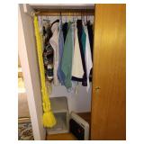 2nd Bedroom Right: Coats, Safe