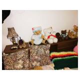2nd Bedroom Right:  Lamp, Teddy Bears