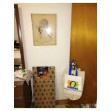 2nd Bedroom Right: Vintage Wedding Picture, Bags