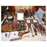 Garage: Gauges, Sander Pads, etc. Vise Grips