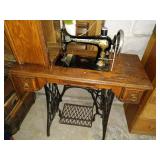 Basement: Vintage Pedal Power Sewing Machine