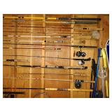 Basement: Fishing Poles-(Most have problems)