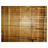 Basement: Fishing Poles-(Most have problems)