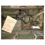 Living Room: World War ll, Mine Detector Set, AN/PR5-1, April 15-1944 Search for buried treasure 