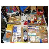 Basement: Fishing Plugs, Hooks, Spinners, Etc.