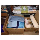 Basement:  Fabrics (Boxes of Stuff)