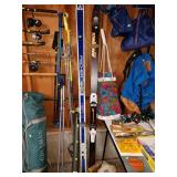 Basement: Skies, Poles, Tent