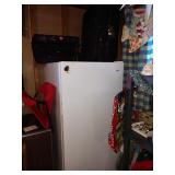 Basement:  Freezer, Suitcases
