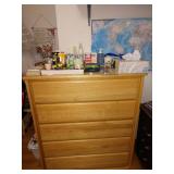 2nd Bedroom Center: Dresser, Lotion, Soap, Other Bathroom Stuff