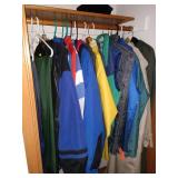 Hall Closet: Ski Jackets,Pendelton Jacket (Like New), Cold Weather Jackets 