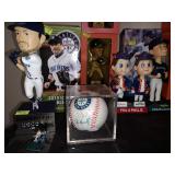 Dining Room:  Mariners Stuff  Ichiro, Felix Hernandez, Phil & Phillis-Phillys Bobbleheads, Autograph