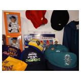Dining Room:  Mariners Stuff, Sonic Stuff, U of W stuff, Seahawks Stuff