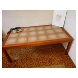 Basement Room Left:  MCM Tile Coffee Table