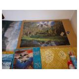 Basement Room Left:  Puzzles