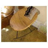 Basement Room Left: Rattan Rocker
