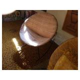 Basement Room Left: Rattan Rocker
