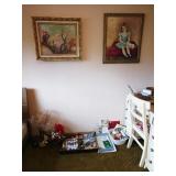 2nd Bedroom Left:  Office Stuff, Art Books