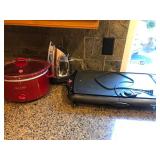 Kitchen:   Crock Pot, Iron, Grill