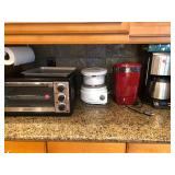 Kitchen:  Toaster Oven, Coffee Maker, Other Things